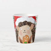 Die Kekse sind mein Weihnachtsgebäck. Mein Igel Milchtasse (Vorderseite)