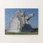 Die Kelpies , das Helix, das Puzzle Falkirk (Horizontal)