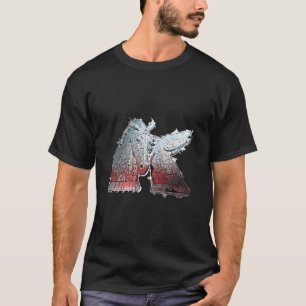 Die Kelpies Falkirk Schottland Vereinigtes Königre T-Shirt