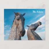 Die Kelpies Feiertagspostkarte (Vorderseite)