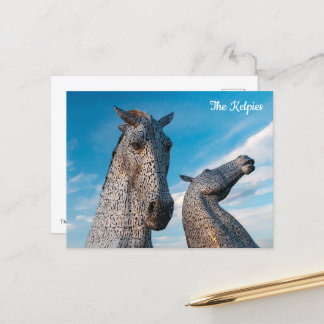 Die Kelpies Feiertagspostkarte