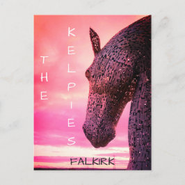 Die Kelpies Postcard, der Helix Park, Falkirk, Sch Postkarte