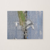 die Kelpies, Schneckenpark, Falkirk Puzzle (Horizontal)