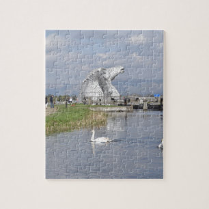 die Kelpies, Schneckenpark, Falkirk Puzzle