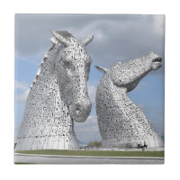 die Kelpies, Schneckenpark, Falkirk, Schottland