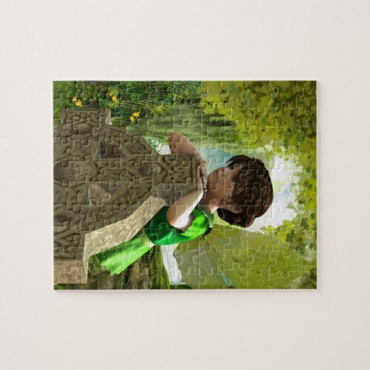 Die keltische Fee Puzzle (Horizontal)