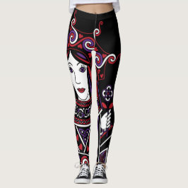 Die keltische Königin von Herz-Teil I Leggings