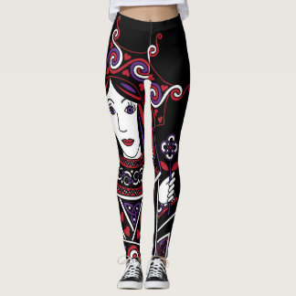 Die keltische Königin von Herz-Teil I Leggings
