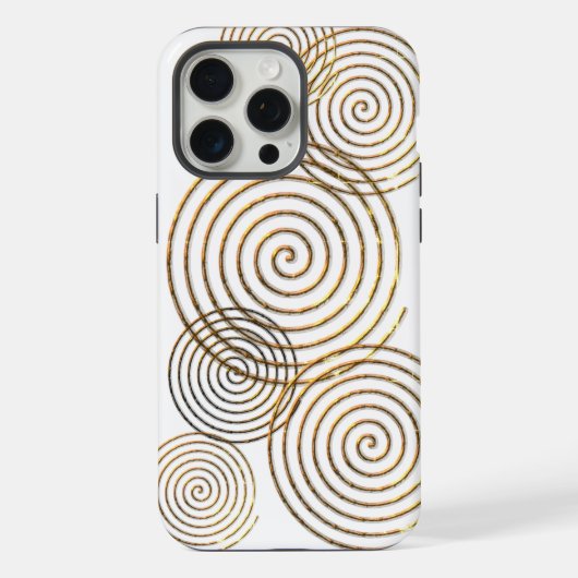 Die keltische Spirale des Lebens iPhone Hülle (Rückseite)