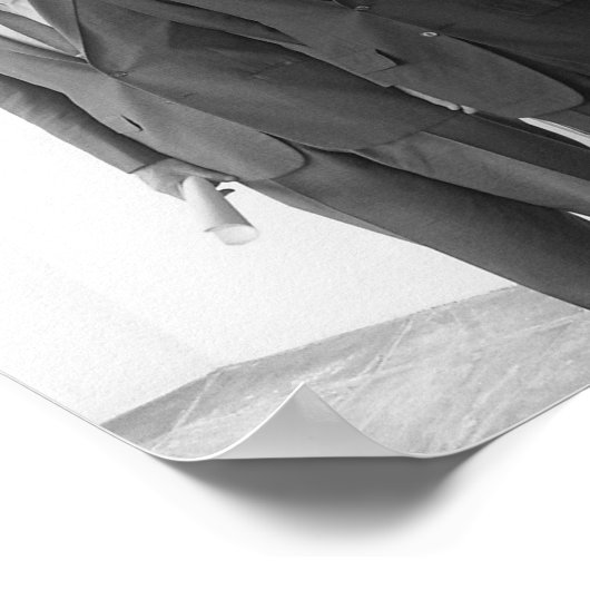 Die Kennedy Brothers - John, Robert und Ted Poster (Ecke)