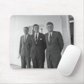 Die Kennedy-Brüder -- John, Robert und Ted Mousepad (Mit Mouse)