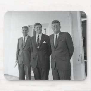 Die Kennedy-Brüder -- John, Robert und Ted Mousepad