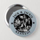 Die Kennedys:Jack und Jackie Button (Vorne & Hinten)