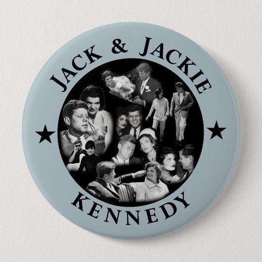 Die Kennedys:Jack und Jackie Button (Vorderseite)