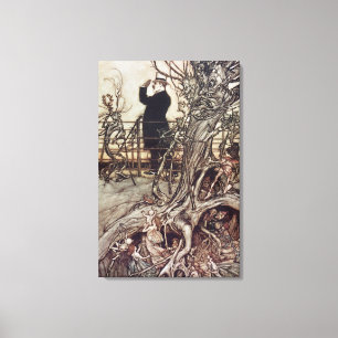 Die Kensington Gardens liegen in London Leinwanddruck