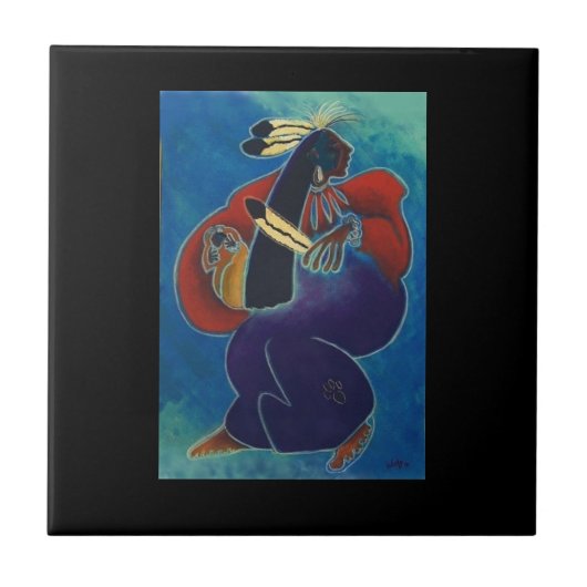 Die Keramik der Mutter Fliese (Vorderseite)