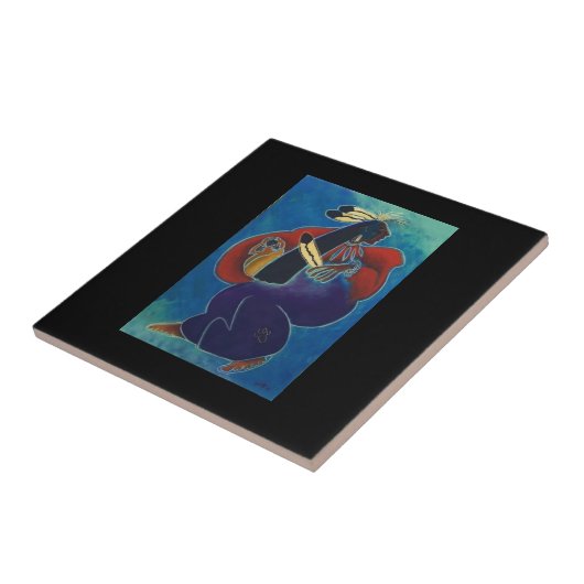 Die Keramik der Mutter Fliese (Seite)