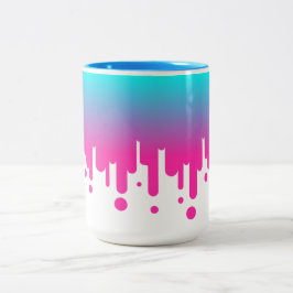 Die Kernschmelze Zweifarbige Tasse