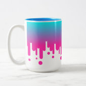 Die Kernschmelze Zweifarbige Tasse (Links)