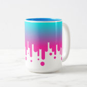 Die Kernschmelze Zweifarbige Tasse (VorderseiteRechts)