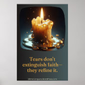 Die Kerze, die weinte Poster (Vorne)