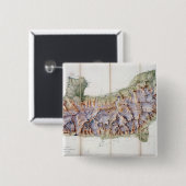 Die Kette von Mont Blanc, von einer tatsächlichen Button (Vorne & Hinten)