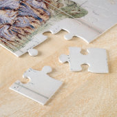 Die Kette von Mont Blanc, von einer tatsächlichen Puzzle (Seite)