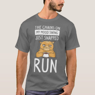 Die Ketten auf meinem Stimmungsschwung, nur geschc T-Shirt