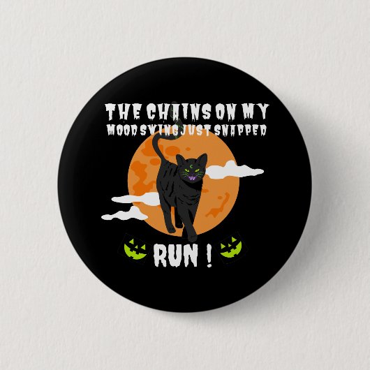 Die Ketten auf meinen Stimmungsschwänzen, die gera Button (Vorderseite)