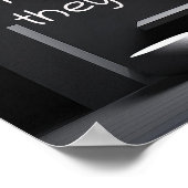 Die Ketten, die sie umkehren - Voltaire-Zitat Poster (Ecke)