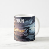 Die Kettenbruch-Power-Tasse Kaffeetasse (VorderseiteRechts)