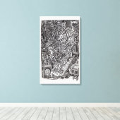 Die Keuchen des Schicksals Leinwanddruck (Insitu (Holzboden))
