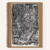 Die Keuchen des Schicksals Notizblock (Vorderseite)