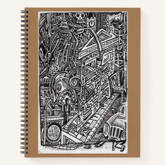 Die Keuchen des Schicksals Notizblock (Vorderseite)