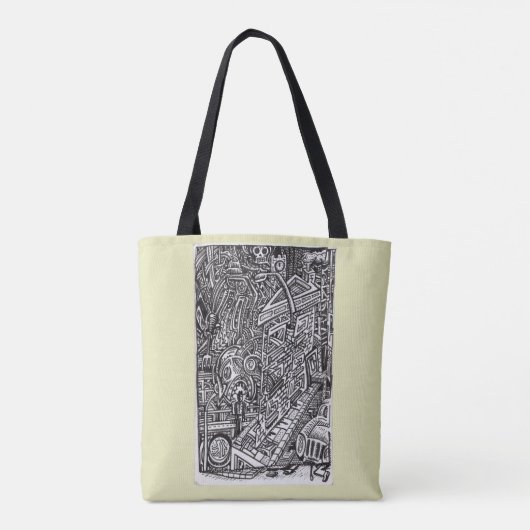 Die Keuchen des Schicksals Tasche (Rückseite)