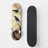 Die Keule, der Mond, die Schatten Skateboard (Vorderseite)