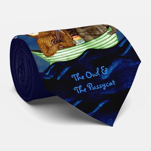 Die Keule und der Pussycat Krawatte (Gerollt)