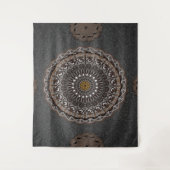 Die khaki crocodylus porosus Wandteppiche (Vorderseite)