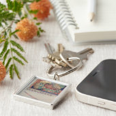 Die Kiefer der Hölle den roten Drachen schluckend Schlüsselanhänger (Seite)