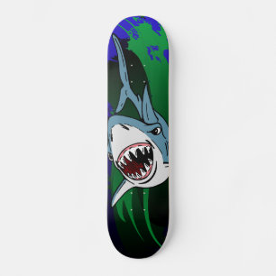 Die Kiefer des Großen Weißen Skateboard