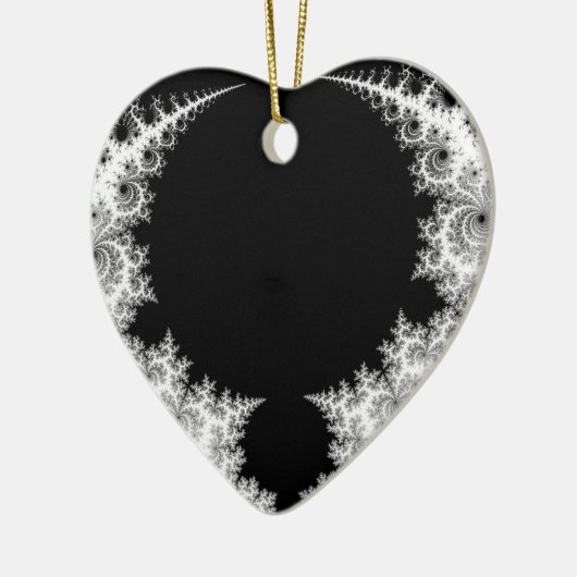 Die Kiefern Keramik Ornament (Links)