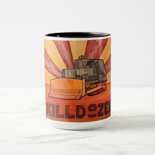 Die KILLDOZER Tasse (Zentrum)