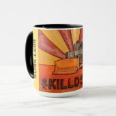 Die KILLDOZER Tasse (Vorderseite Links)