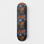 Die Killer-Eichhörnchen-Parodie Skateboard (Vorderseite)