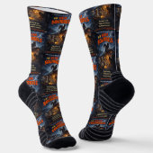 Die Killer-Eichhörnchen-Parodie Socken (Gewinkelt)