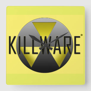 Die KillWare® Chroniken Quadratische Wanduhr