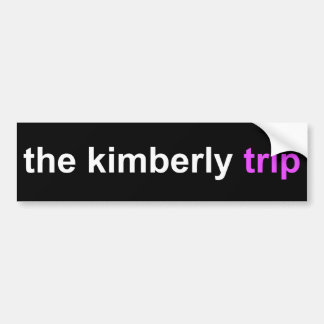 die Kimberly-Reise Autoaufkleber