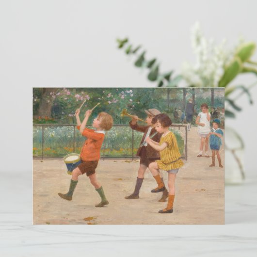 Die Kinder-Band | Victor Gabriel Gilbert (Stehend Vorderseite)