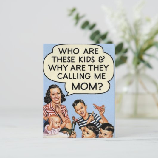 Die Kinder Postkarte (Stehend Vorderseite)