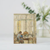 Die Kinder von Childe Hassam Feiertagspostkarte (Stehend Vorderseite)